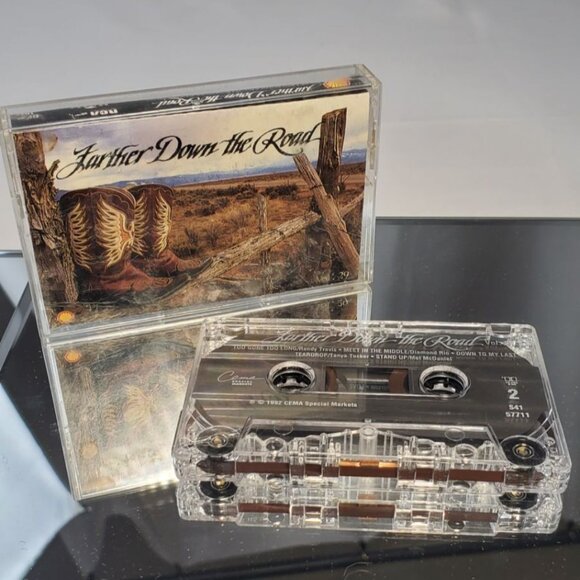 Further Down The Road 1992 Cassette Tape - Picture 3 of 3